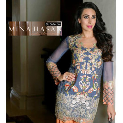 MINA HASAN By Shariq Chiffon Eid Collection 2016